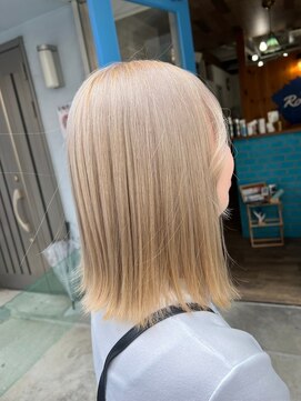 ヘアーズルーム 近鉄八尾(hair's RooM) ホワイトベージュ