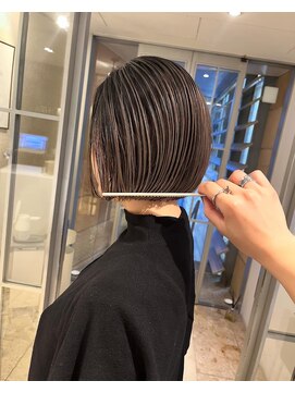 ヴィンスジオ 岐阜駅南(vince gio) シャドールーツ×ボブ