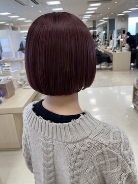 ケンジ 平塚ラスカ店(KENJE) ボブ/艶髪/切りっぱなしボブ/ボブスタイル/平塚/平塚美容室