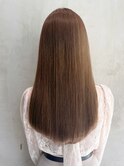 美髪韓国ヘア顔周りレイヤーロング_ba390171