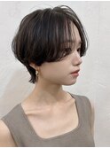 ★顔まわりがポイント◎大人ショートボブ