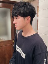 ラレイ ハラジュク(Lalei harajuku)&nbsp;原宿メンズパーマメンズカットニュアンスパーマくせ毛風パーマ