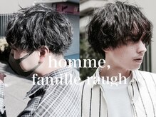オムファミーユラグ(homme, famille raugh)
