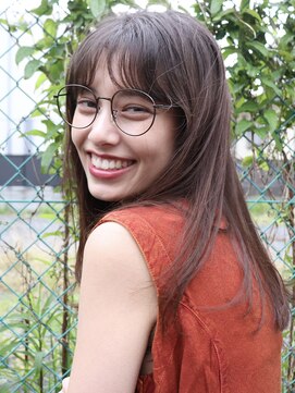 アイス(ICE) ロングレイヤー×チョコレートブラウン