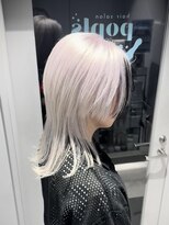 ポプルス(popls)&nbsp;ウルフカット/中性ウルフ/ロングウルフ/ホワイトカラー