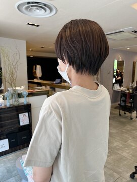 ヘアーエスクールフェイス(hair S. COEUR face) ショートヘア/大阪美容室/枚方美容室