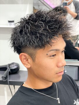 エルマーク 堺東(L-MARK) スパイキーショート/短髪/ツーブロック/メンズ/men's