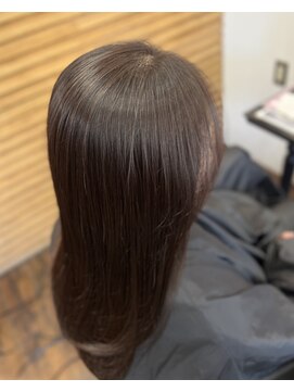 ヘアーメイク ダンス(hair make DANCE) 生え癖矯正×カラー×美髪形成で整える艶ヘア