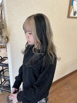 メルク(merc)&nbsp;カール/セミディ/シアーカラー/姫カット/カラー