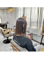 シェリー(Cherie)&nbsp;cut × METEOcoloring × ベージュブラウン