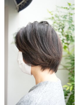 チェロ 中町(CHERO) ★大人ショート30代～40代似合わせカット＃白髪ぼかし＃メッシュ