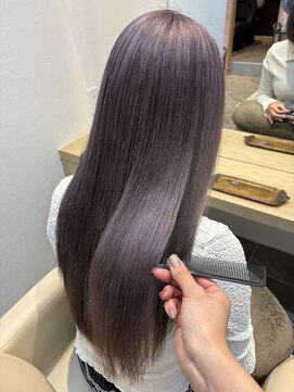 ソレイユトウキョウシブヤ(SOLEIL TOKYO shibuya) 透明感ラベンダーグレージュ