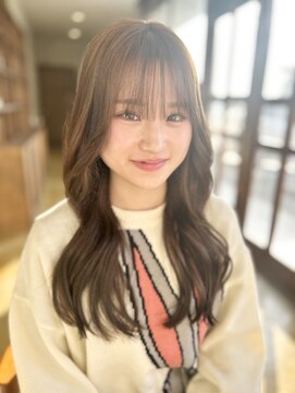 カノエ 下関熊野店(canoe) 髪質改善カラー/髪質改善縮毛矯正/髪質改善/韓国風/レイヤー