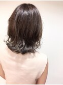外はね　秋グレージュ