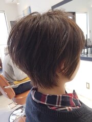 【ruf  hair design】定番ショートレイヤースタイル