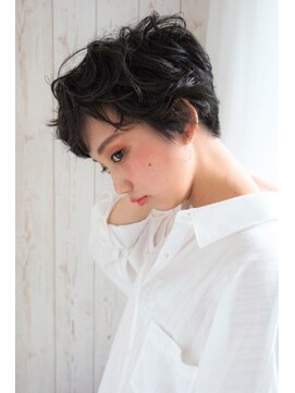アナザースカイ (another sky) マッシュショートパーマ