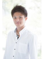 アッシュタカサキ(ash takasaki)&nbsp;20代30代 爽やかソフト刈り上げ メンズスタイル