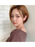 【aRietta馬場】小顔大人かわいい耳かけショート/上品/透明感
