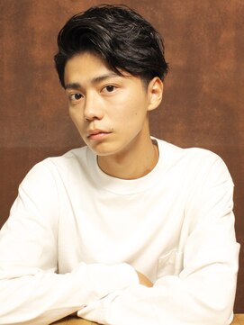 シアンデルカ(CYANDELUCCA) 大人の七三パーマ