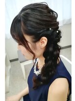 ヘアーメイク ティアラ(Hair make Tiara) サイド編みおろしヘア☆+゜