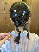 ヘアー アイス カンナ(HAIR ICI Canna) くねくねアレンジ