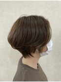 束感ショート×ショコラアッシュ