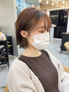 ロンドアジュール 横浜(Lond azur) 短すぎないボブアレンジ