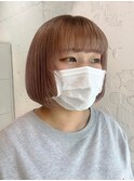 ダブルカラーミルクティーベージュカラーケアブリーチ韓国