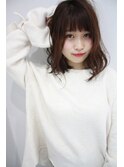 tuuli☆30代40代ペールベージュ切りっぱなしミディアム　61