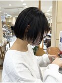 【morio】札幌ボブ　ぱつっと収まるウェットボブ