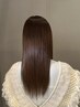 髪質改善酸性ストレート+似合わせカット＋シルクトリートメント　
