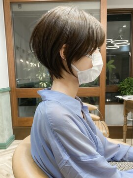 ロンドジェネルーズ 柏(Lond generous) 【斉藤 航人】ショコラアッシュのショートヘア【白髪染め可】