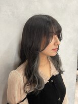 エレナ(elena)&nbsp;インナーカラー×グレー