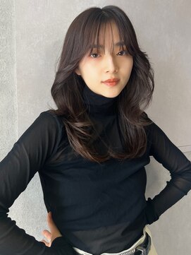 アールクリップ 表参道(arclip) こなれミディ×オリーブベージュ×髪質改善"サイエンスアクア"