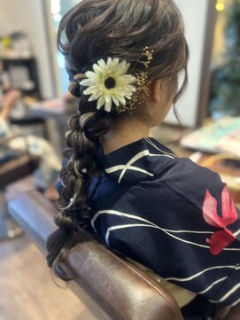 ふぁみーゆ(Famille) 浴衣の編み下ろしスタイル