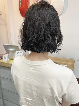 キューズ クラブ(cuz KLUB) 【cuz KLUB】ウェーブパーマボブ【池袋】