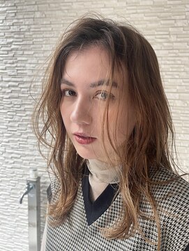 パプスドコワフュール 甲子園口店(Pap's de coiffeur) 甲子園口美容室/パプス甲子園口/ミディアムレイヤー