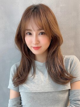 アグ ヘアー メルト 明大前店(Agu hair melt) 《Agu hair》2wayバング×くびれワンホンヘア