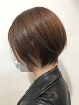 オーガニックマインド 坂戸 鶴ヶ島(organic+mind) 小顔補正立体カット×ナチュラル丸みボブ 10代20代30代40代50代