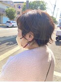 くせ毛ショート