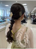 アレンジ/編み下ろし/タイトアレンジ/結婚式