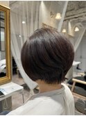 【and.S 銀座】30代40代50代大人ナチュラルレイヤーショートボブ