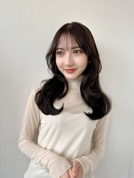 アリスバイアフロート 自由が丘(ALICe by AFLOAT) 小顔サイドバング／チョコグレージュ／自由が丘