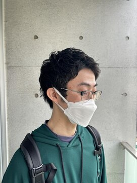 メンズサロン ウエストサイドカットクラブ(Men's West Side Cut Club) ショート×ピンパーマ