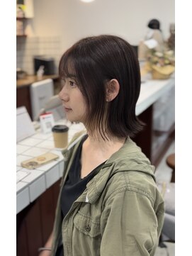 ライフイズ プレジャー 磐田中泉店(Life is… PLEASURE) 切りっぱなしボブ