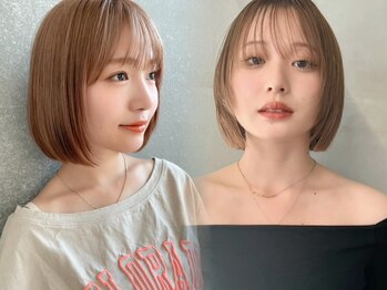 ロンドイディールバンダイ 新潟万代(Lond ideal)の写真/トレンド×似合わせで作るスタイルを提案。前髪や顔周りにこだわった小顔ショート！[ボブ/韓国/新潟万代]