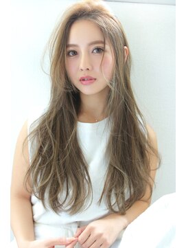 ロゼ 鳳(ROSE) 【ROSE】ハイライト＿ブリーチ＿ベージュ＿ロング
