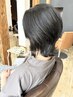 【頭皮刺激をカット】選べるカラー＋レゾトリートメント￥11,000→￥8,800