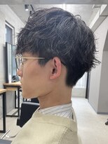 フイ 新宿3丁目(Hui)&nbsp;ハイトーンカラー/マッシュパーマ/アースカラー/men's/