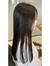 杉浦指名限定！髪質改善ストレートトリートメント　￥20900